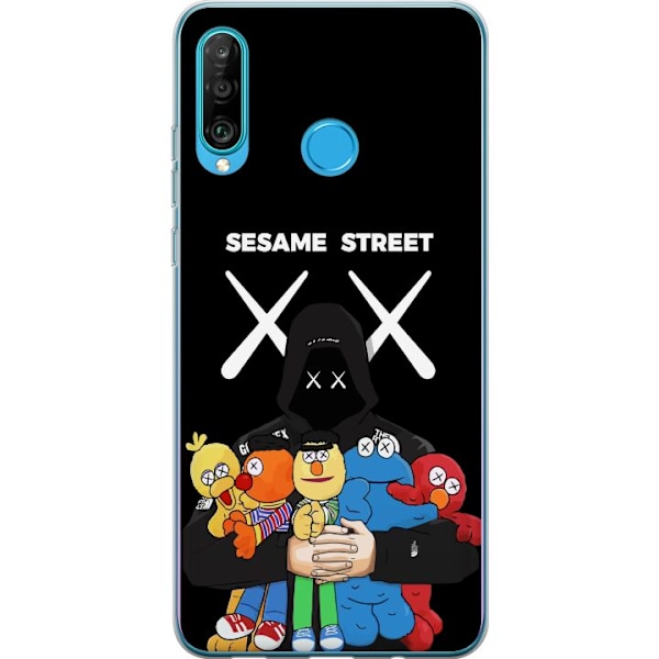 Huawei P30 lite Genomskinligt Skal XXX The Muppet