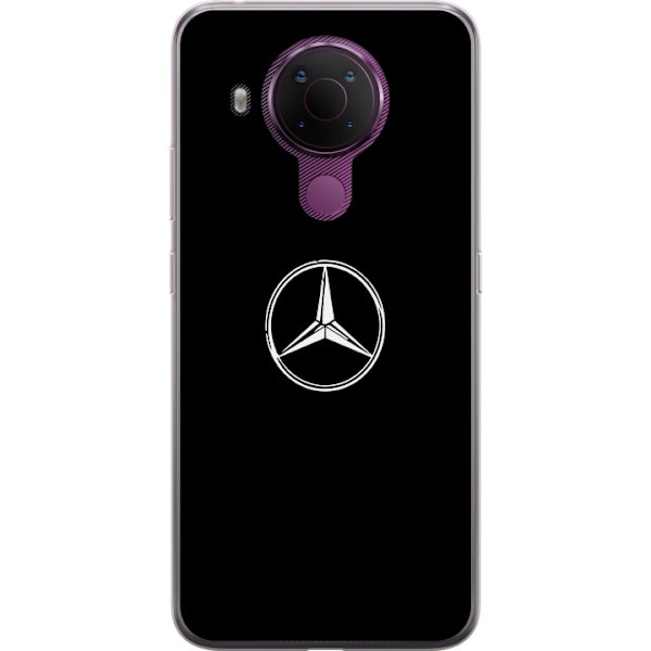 Nokia 5.4 Läpinäkyvä kuori Mercedes-Benz