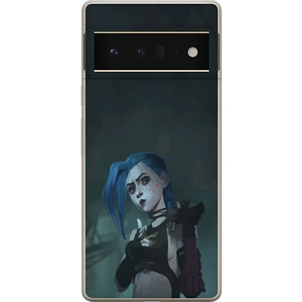 Google Pixel 6 Pro Genomskinligt Skal Arcane, League of Legend