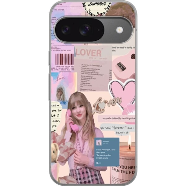 Google Pixel 9 Gennemsigtig cover Taylor Swift