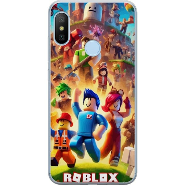 Xiaomi Mi A2 Lite Läpinäkyvä kuori Roblox