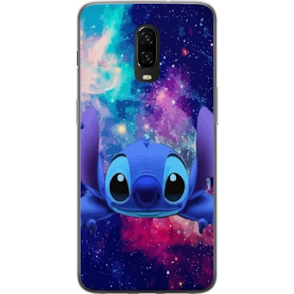 OnePlus 6T Läpinäkyvä kuori Stitch