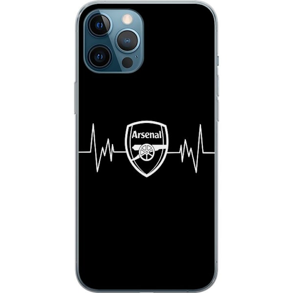 Apple iPhone 12 Pro Max Gennemsigtig cover Arsenal