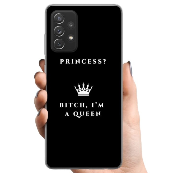 Samsung Galaxy A52 5G TPU Matkapuhelimen kuori Kuningatar