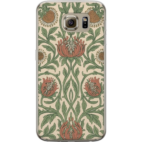 Samsung Galaxy S6 Läpinäkyvä kuori Petali Yksityiskohdat