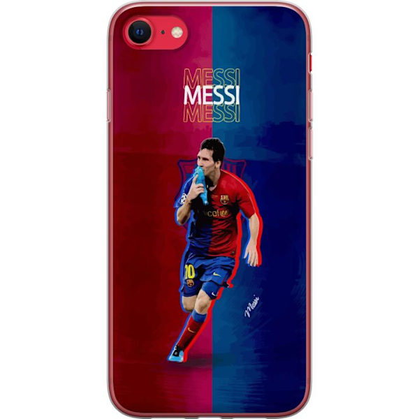 Apple iPhone SE (2022) Läpinäkyvä kuori Messi