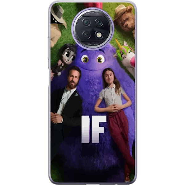 Xiaomi Redmi Note 9T Läpinäkyvä kuori IF: Låtsaskompisar