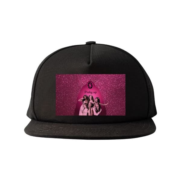 Snapback-lippalakki musta one size