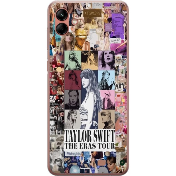 Samsung Galaxy A04 Läpinäkyvä kuori Taylor Swift - Eras