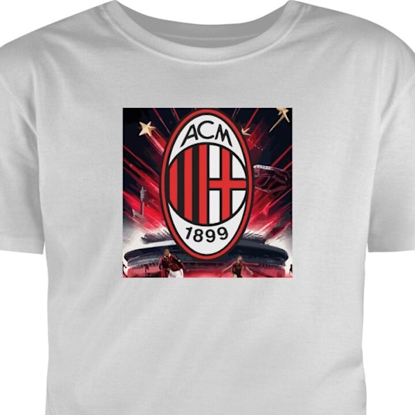 T-shirt til Voksen | Klassisk Voksen T-shirt AC Milan grå M