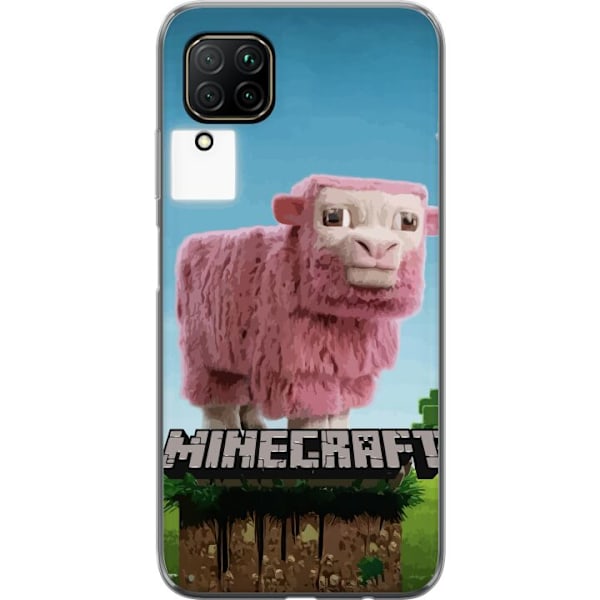 Huawei P40 lite Genomskinligt Skal A Minecraft Movie