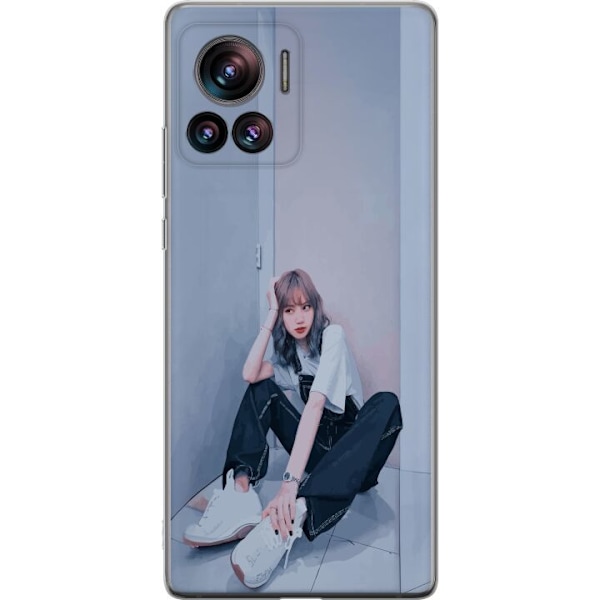 Motorola Edge 30 Ultra Läpinäkyvä kuori Lisa from Blackpink – K-pop Style Icon