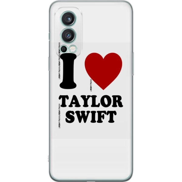 OnePlus Nord 2 5G Läpinäkyvä kuori Taylor Swift