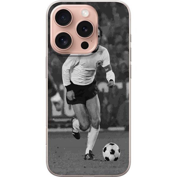 Apple iPhone 16 Pro Gjennomsiktig deksel Franz Beckenbauer