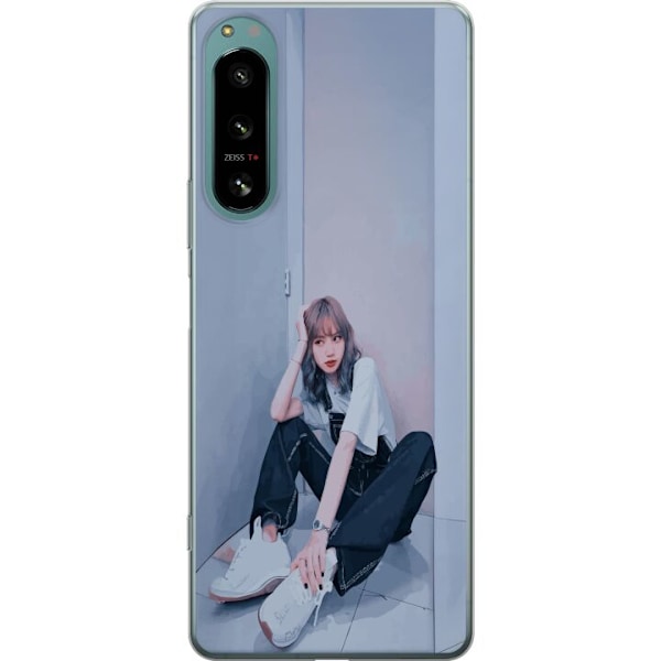 Sony Xperia 5 IV Genomskinligt Skal Lisa from Blackpink – K-pop Style Icon