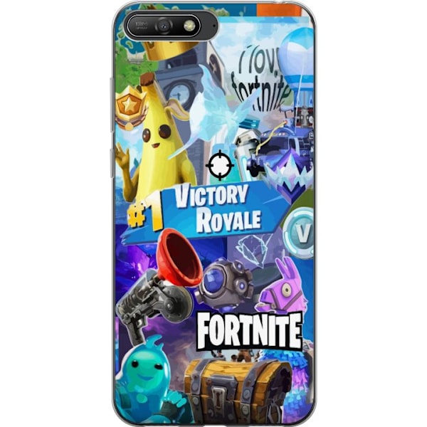 Huawei Y6 (2018) Läpinäkyvä kuori Fortnite