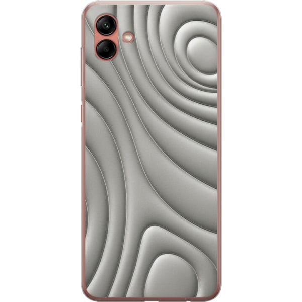 Samsung Galaxy A04 Gennemsigtig cover Sølvbølger