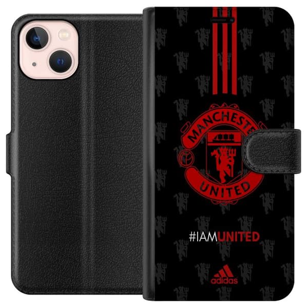 Kompatibelt Plånboksfodral till Apple iPhone 13 mini Manchester United