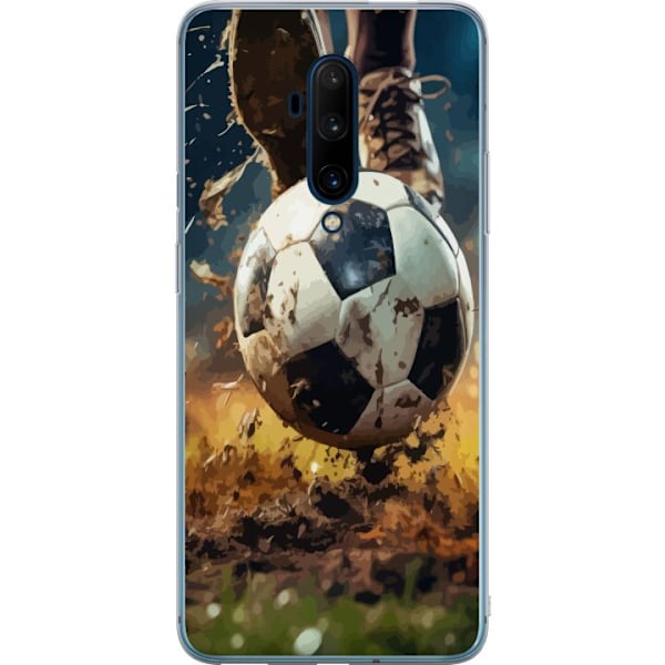 OnePlus 7T Pro Gjennomsiktig deksel Fotball