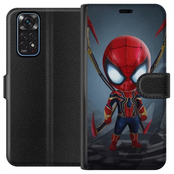 Kompatibel Tegnebogsetui til Xiaomi Redmi Note 11 Spider-Mand