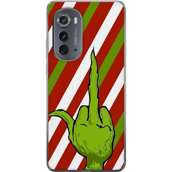 Motorola Edge (2022) Gjennomsiktig deksel Grinch