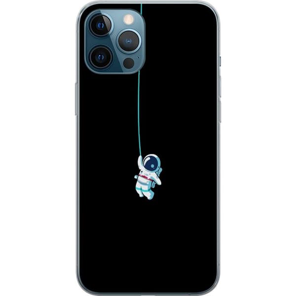 Kompatibelt Mobilskal till Apple iPhone 12 Pro Max Rymdgubbe