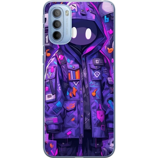 Motorola Moto G31 Genomskinligt Skal Anime