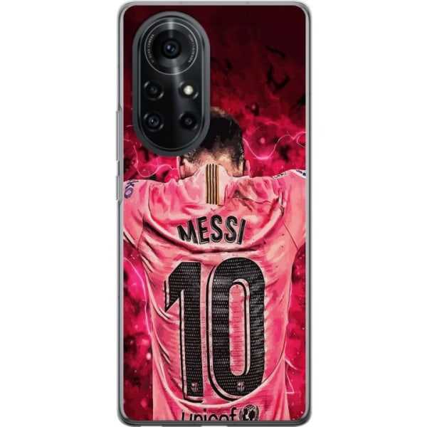 Huawei nova 8 Pro Läpinäkyvä kuori Messi
