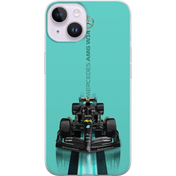 Apple iPhone 15 Gennemsigtig cover Mercedes F1