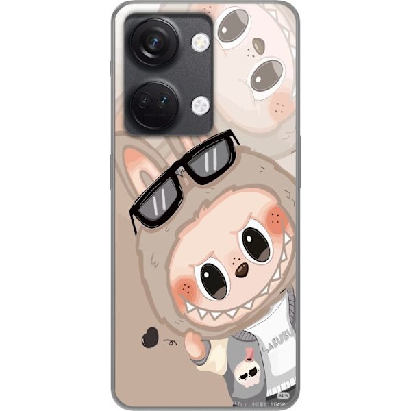 OnePlus Nord 3 Gjennomsiktig deksel Labubu Rainbow Chaos