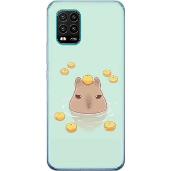 Xiaomi Mi 10 Lite 5G Läpinäkyvä kuori Capybara