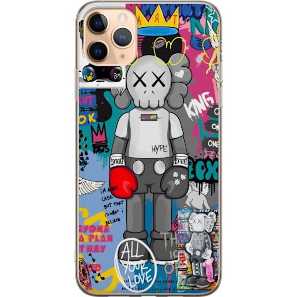 Apple iPhone 11 Pro Max Läpinäkyvä kuori Taide