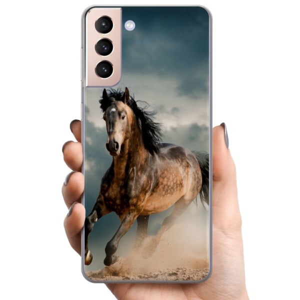 Samsung Galaxy S21 TPU Mobildeksel Hest