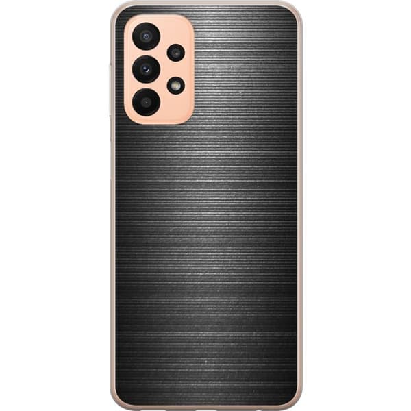 Kompatibelt Mobildeksel til Samsung Galaxy A23 Børstet Metalle
