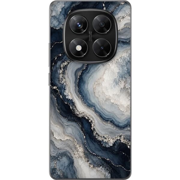 Kompatibel Mobilcover til Xiaomi Redmi Note 14 Pro Nattagat blå