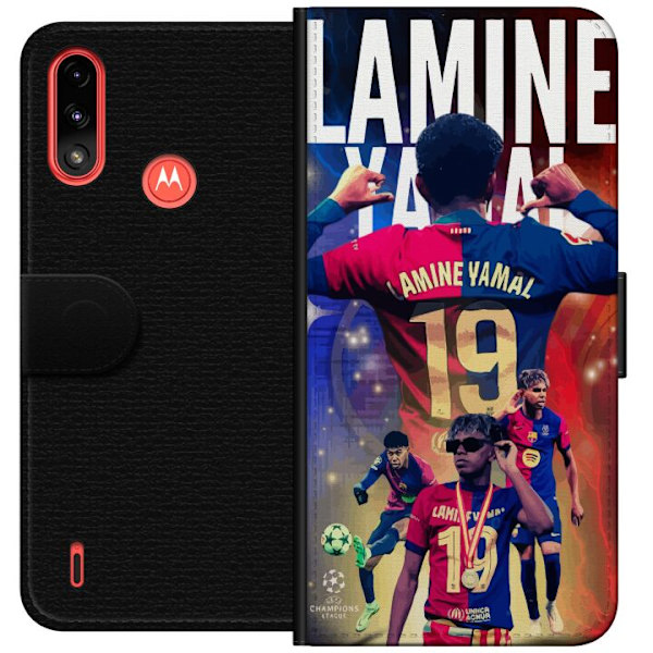 Motorola Moto E7 Power Lommeboketui Yamal i Bevegelse - Ungt T