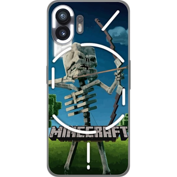 Nothing Phone (2) Läpinäkyvä kuori A Minecraft Movie