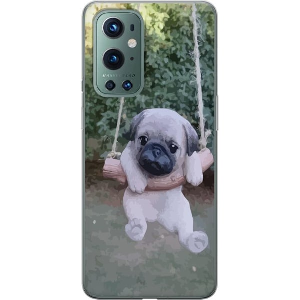 OnePlus 9 Pro Läpinäkyvä kuori Herkkä Koirapentu