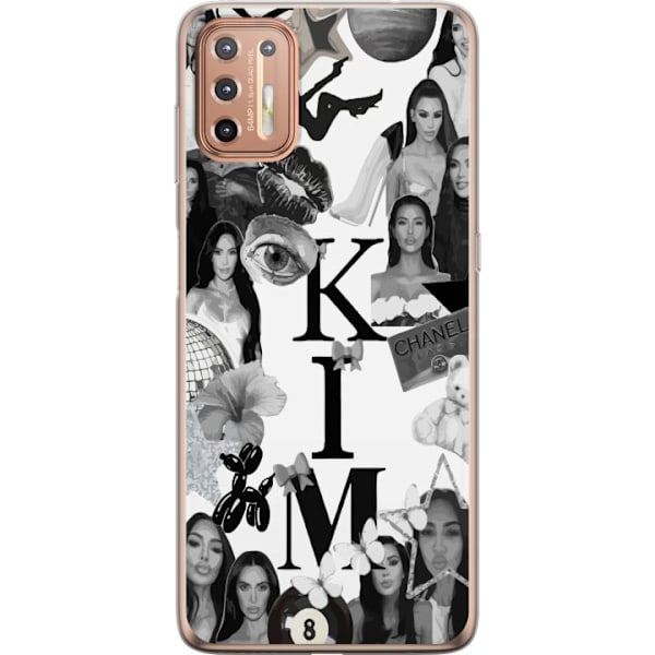 Motorola Moto G9 Plus Läpinäkyvä kuori Kim Kardashian – A