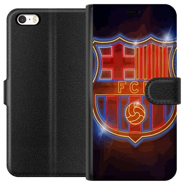 Apple iPhone 5s Lommeboketui FC Barcelona