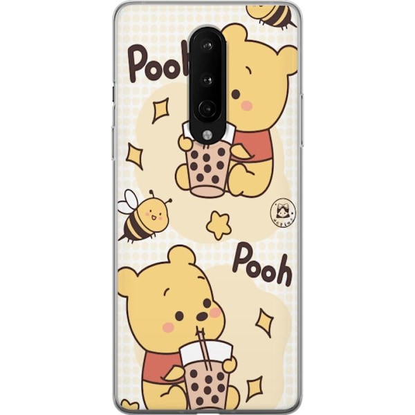 OnePlus 8 Läpinäkyvä kuori Nalle Pooh - klassinen karhumotiivi uudessa tulkinnassa