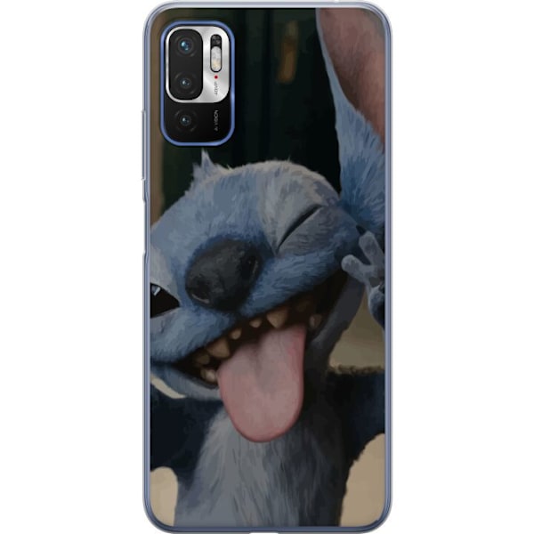 Xiaomi Redmi Note 10 5G Läpinäkyvä kuori Stitch Söpö Alie