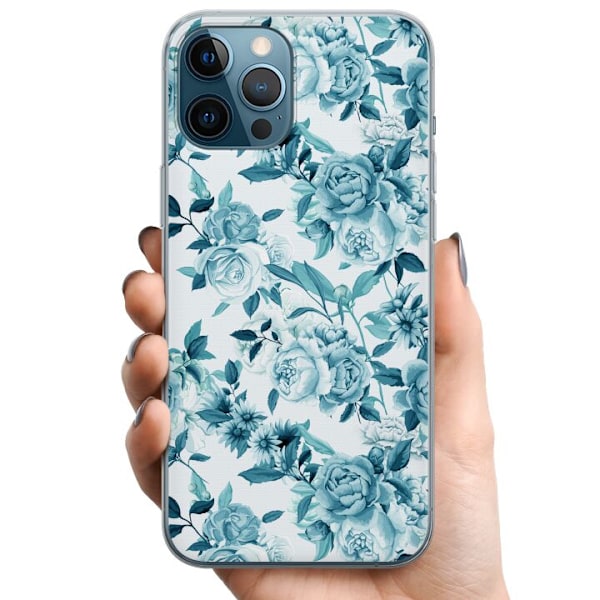 Apple iPhone 12 Pro Max TPU Matkapuhelimen kuori Kukat