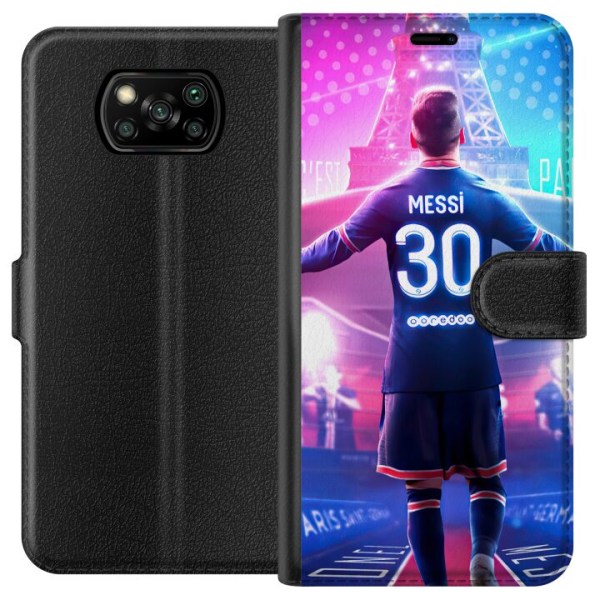 Xiaomi Poco X3 NFC Lompakkokotelo Messi