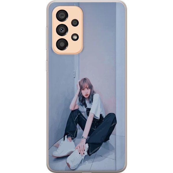 Samsung Galaxy A33 5G Läpinäkyvä kuori Lisa from Blackpink – K-pop Style Icon