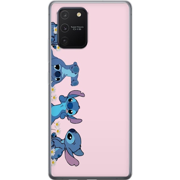 Samsung Galaxy S10 Lite Läpinäkyvä kuori  Stitch Nauru & Le