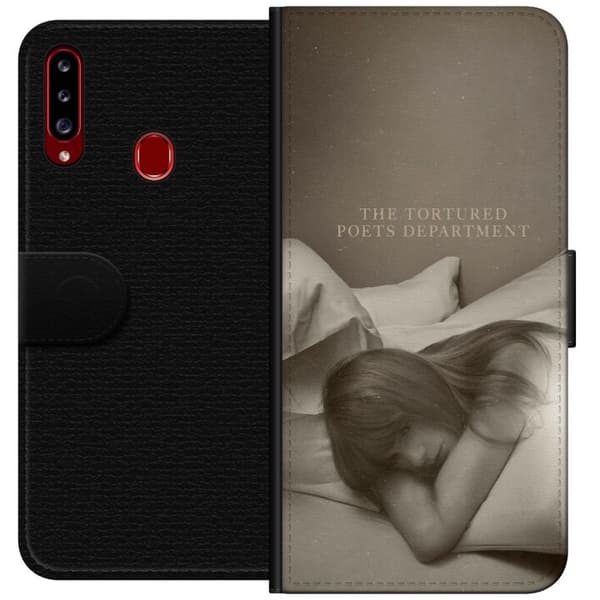 Kompatibelt Plånboksfodral till Samsung Galaxy A20s Taylor Swift - TTPD
