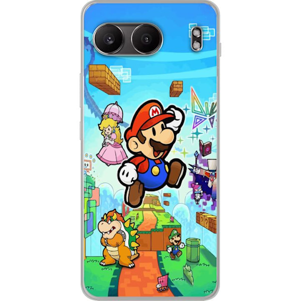 OnePlus Nord 4 Gennemsigtig cover Super Mario