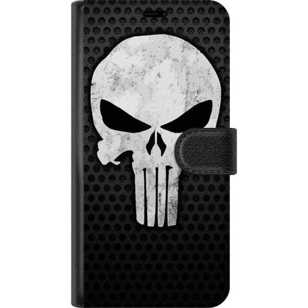 Kompatibelt Plånboksfodral till Samsung Galaxy S20+ Punisher
