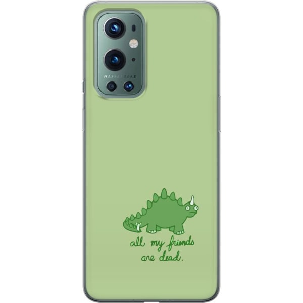 OnePlus 9 Pro Läpinäkyvä kuori Dinosaurukset